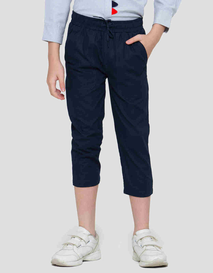 Little M Yoshi Slub Celana Panjang Anak Laki-laki