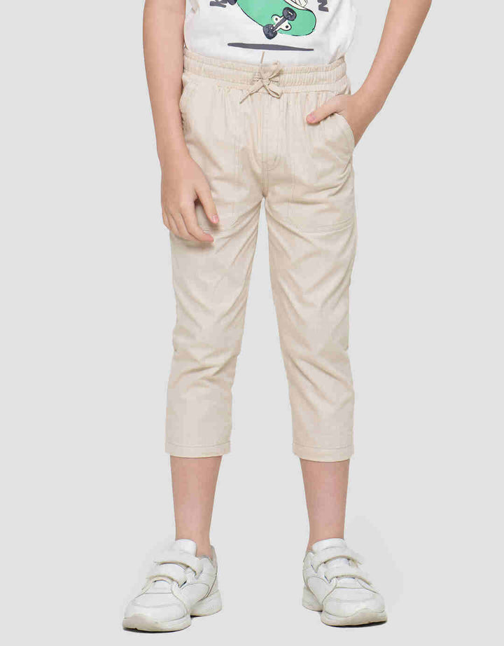 Little M Yoshi Slub Celana Panjang Anak Laki-laki