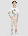 Little M Yoshi Slub Celana Panjang Anak Laki-laki