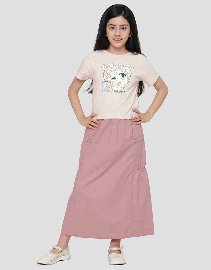 Nevada Anime Comic 3 Kaos Anak Perempuan