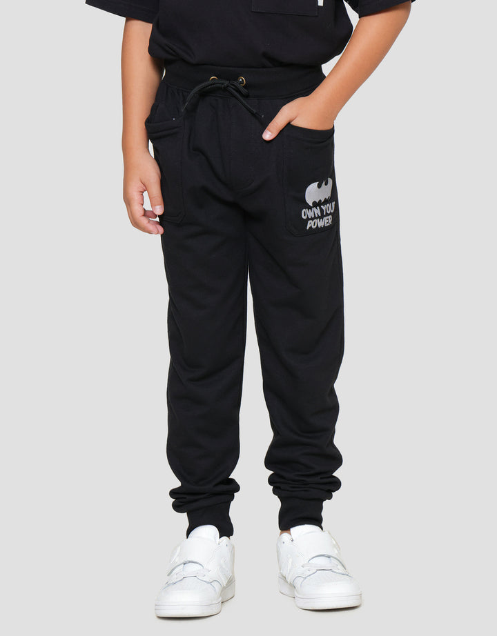 Character Batman Logo A  Jogger Anak Laki-Laki