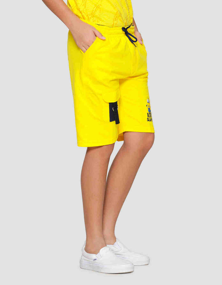 Character Minions Pocket Celana Anak Laki-laki