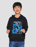 Character Jurassic World Hoody T-Rex A Sweater Anak Laki-laki