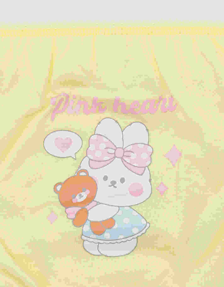 Little M Pack Of 5 Cute Rabbit Girls Panties