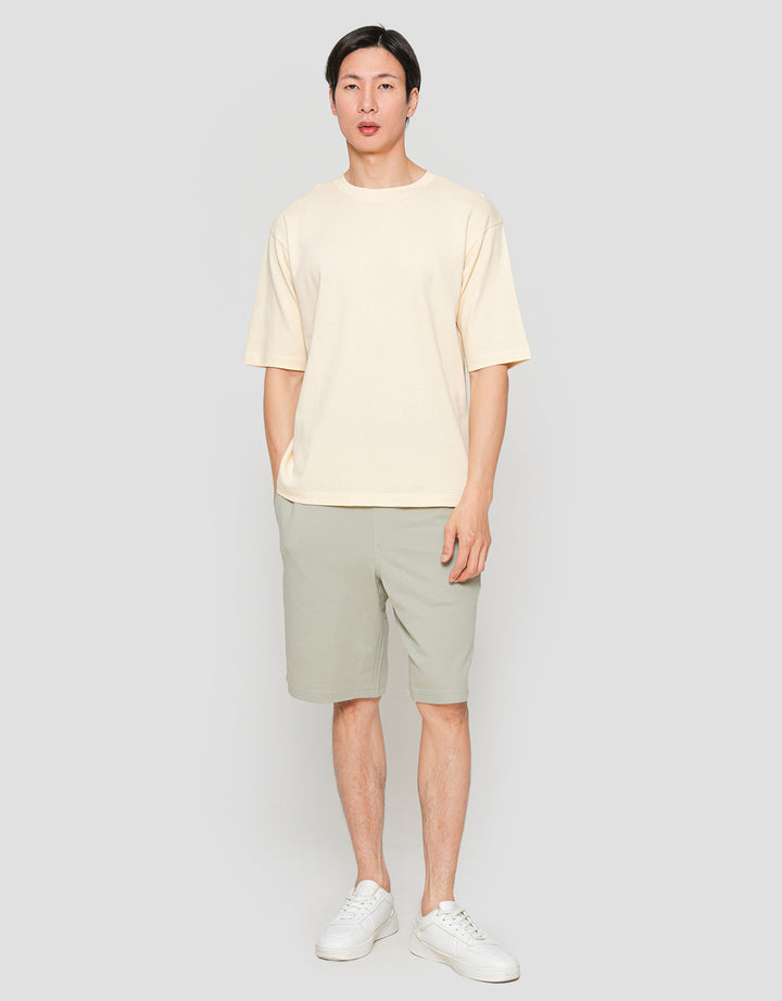 Suko Clima Tech Oversize Clima Flex Round Collar Men's Short Sleeve T-Shirt