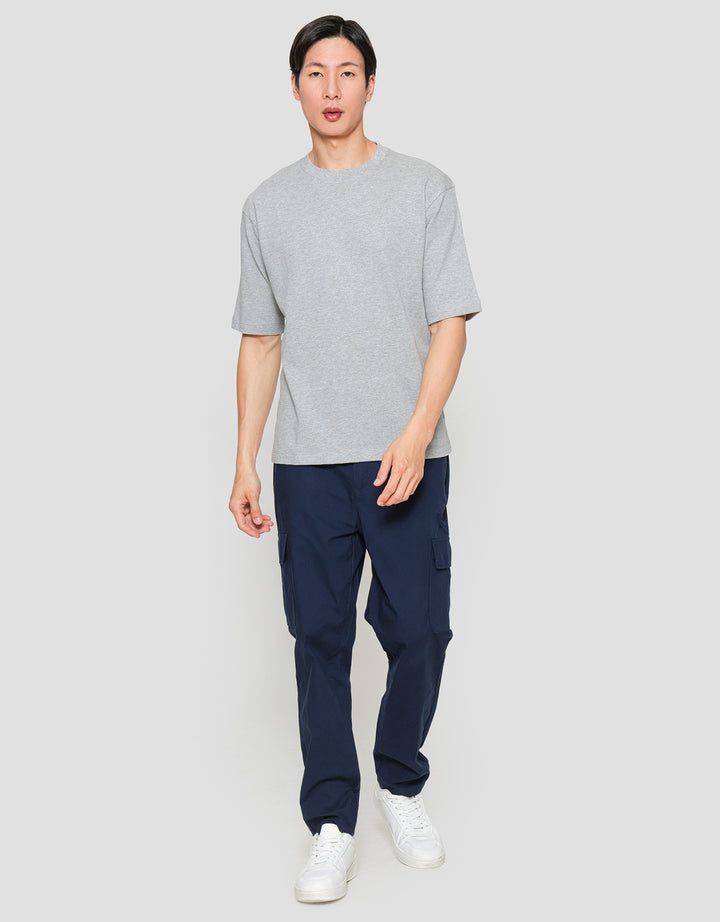 Suko Clima Tech Oversize Clima Flex Round Collar Men's Short Sleeve T-Shirt