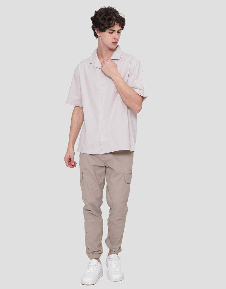 Nevada Shino Collar Kemeja Pria