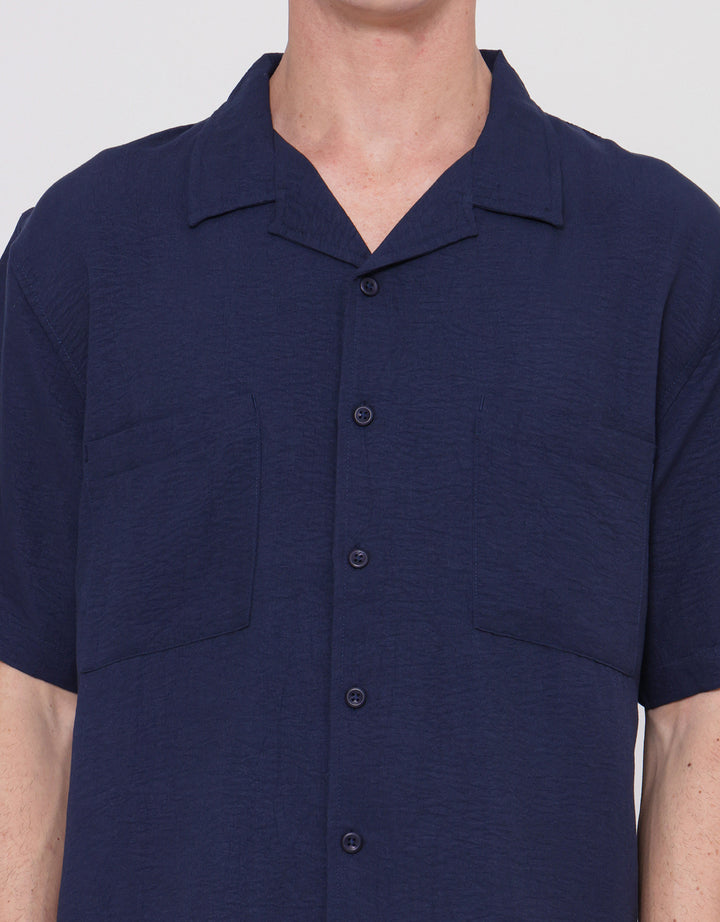 Nevada Crinkle Samp Kemeja Pria