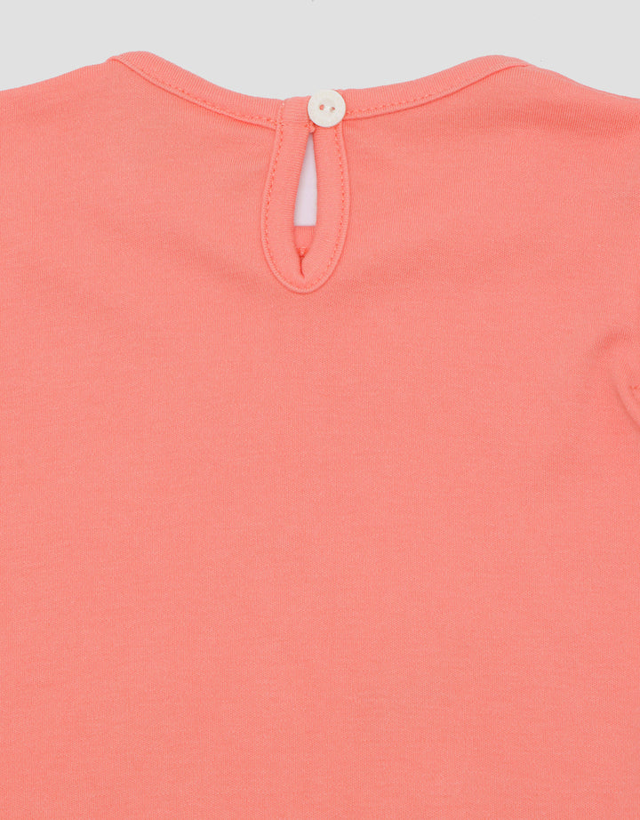 Pipiniko Fashion Bunny Kaos Lengan Pendek Anak Perempuan