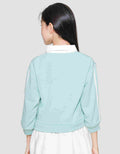 Nevada Kerah Varsity Brooklyn Midi Dress Anak Perempuan