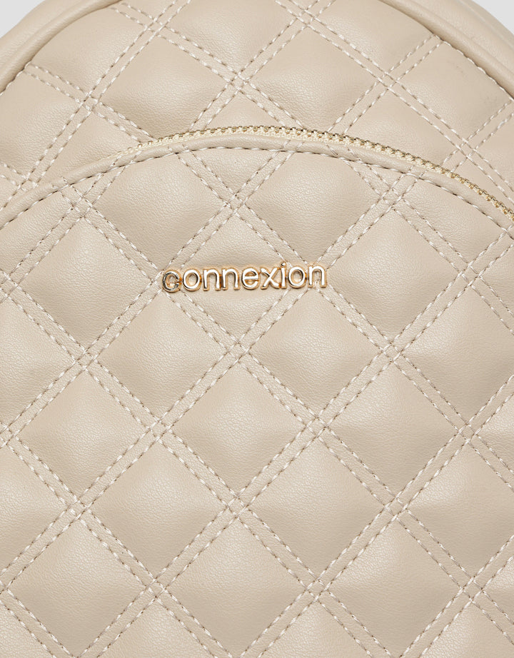 Connexion Quilted Pyback Tas Backpack Wanita
