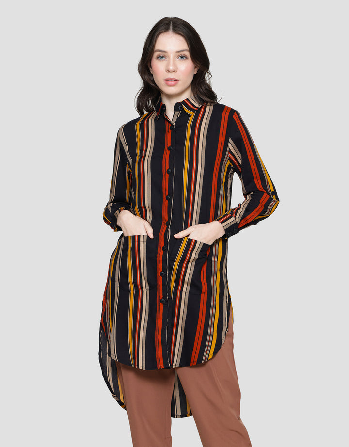 Arjuna Weda Tunic Color Stripes Women