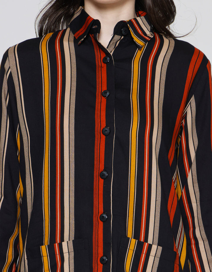 Arjuna Weda Tunic Color Stripes Women