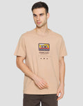 T Zone Print Rock Star Musical Kaos Lengan Pendek Pria