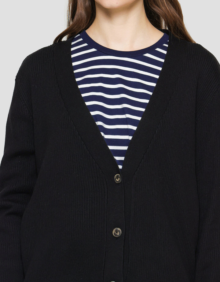 Suko Cardigan Rip Outer Wanita
