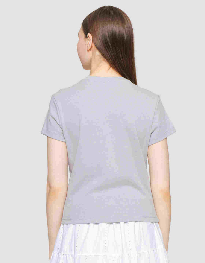 Suko Crop Round Women's Casual T-Shirt