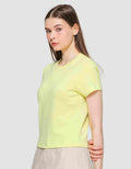 Suko Crop Round Women's Casual T-Shirt