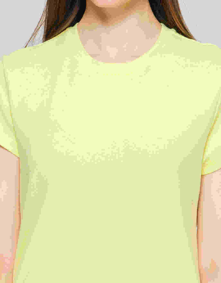 Suko Crop Round Women's Casual T-Shirt