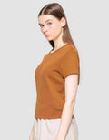 Suko Crop Round Women's Casual T-Shirt