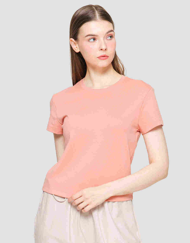 Suko Crop Round Women's Casual T-Shirt