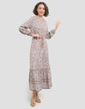Expand Hera Dress Gaun Motif Bunga Wanita