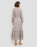 Expand Hera Dress Gaun Motif Bunga Wanita