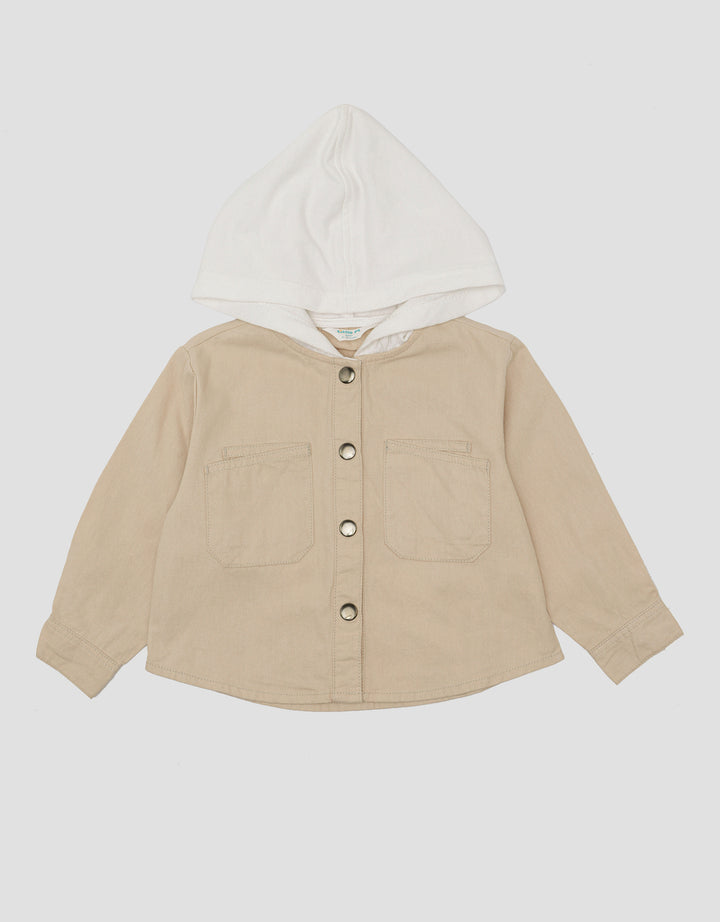 Little M Big Pocket Jaket Hoodie Anak Laki-Laki