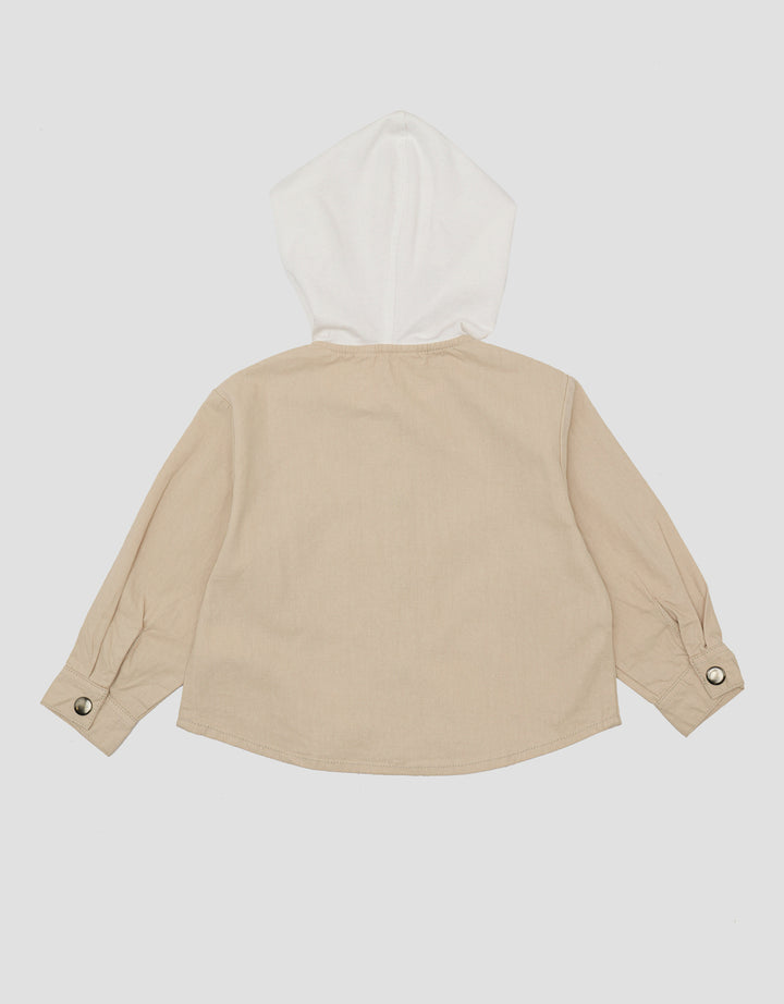 Little M Big Pocket Jaket Hoodie Anak Laki-Laki