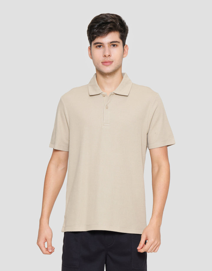 Cole Texture Baverly Fit Kaus Kerah Pria