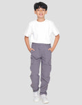 Nevada Woven Karet Nylon Parasut Cargo 4A Celana Panjang Anak Laki-Laki
