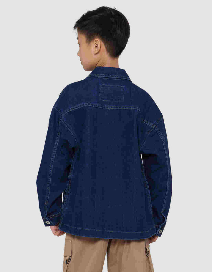 Nevada Denim With Pocket Jaket Anak Laki-Laki