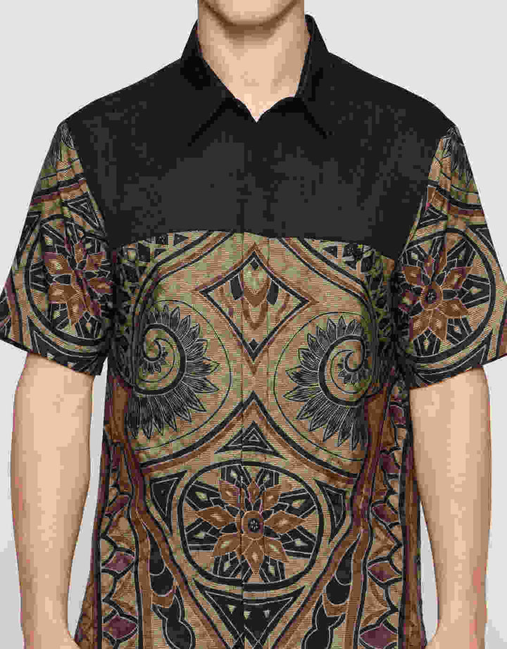 Arjuna Weda Body Fit Macademia Contenporer Hem Pria