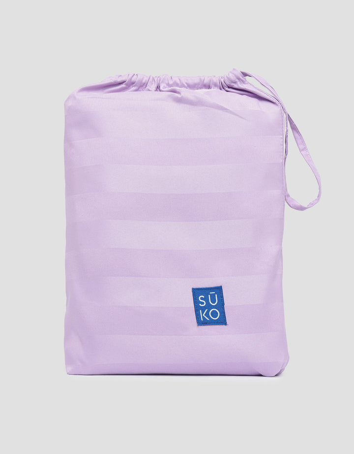 Suko Fitted Bedsheet Microsilk Full Kantong Kain Salur BSHTMC120