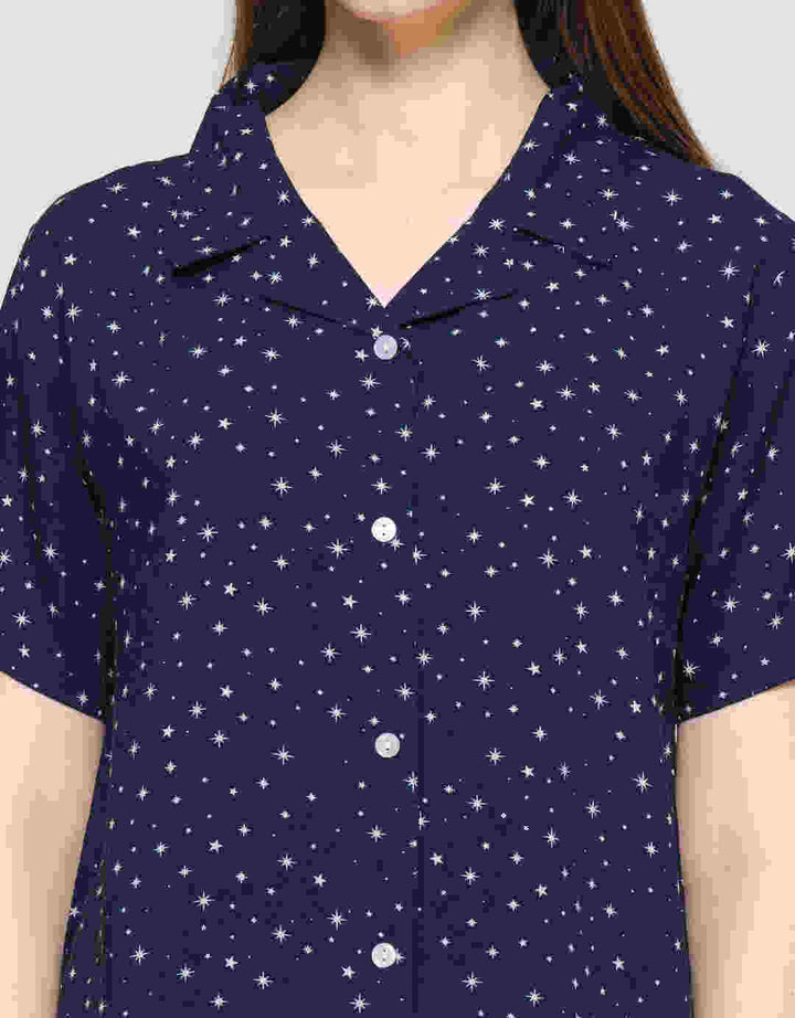 NEVADA PRINT STAR SETELAN BAJU TIDUR WANITA