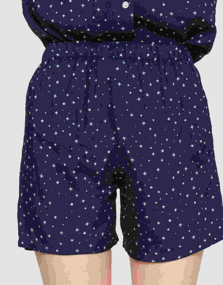 NEVADA PRINT STAR SETELAN BAJU TIDUR WANITA