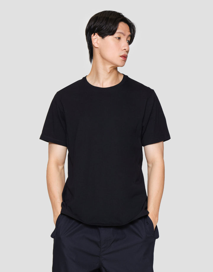 Suko Round Neck Kerah Bulat Kaos Lengan Pendek Pria