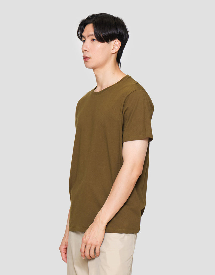 Suko Round Neck Kerah Bulat Kaos Lengan Pendek Pria