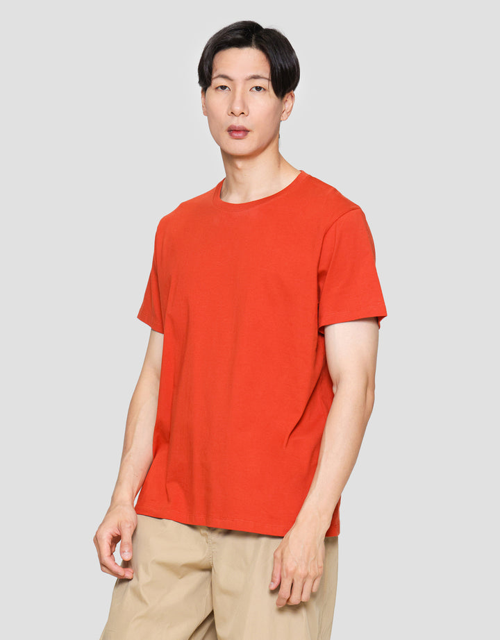 Suko Round Neck Kerah Bulat Kaos Lengan Pendek Pria