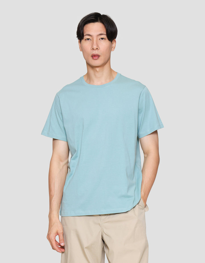 Suko Round Neck Kerah Bulat Kaos Lengan Pendek Pria