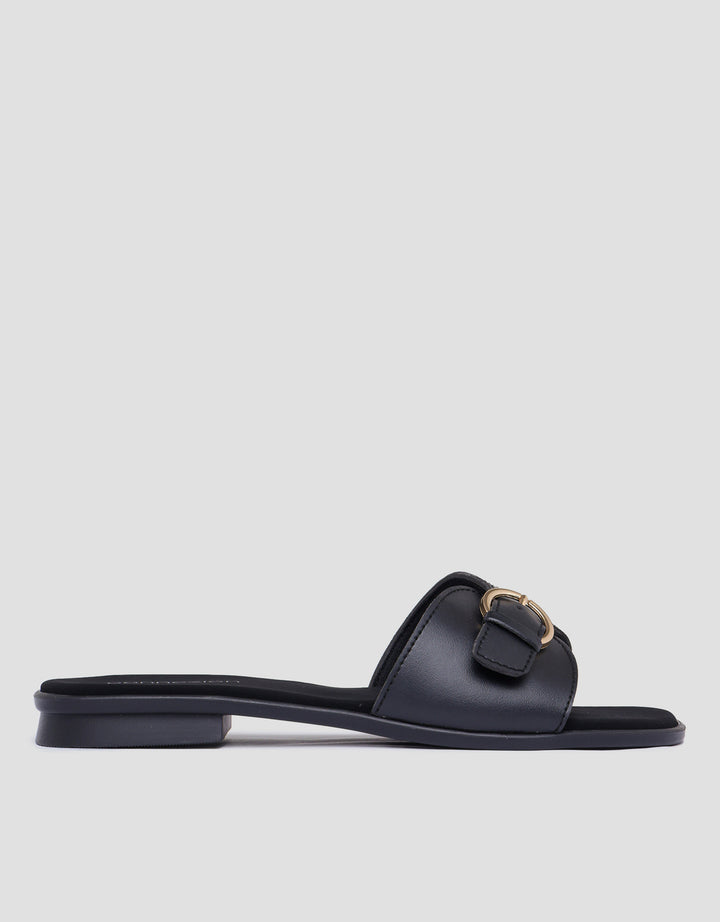Connexion Buckle Sandal Slipper Wanita