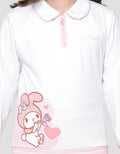 Character My Melody Collar Rets Sweater Anak Perempuan