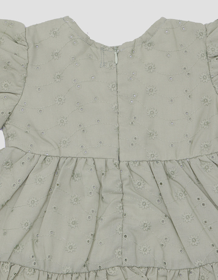 Little M Baby Balon Sleeve Dress Anak Bayi