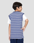Nevada Silhouette Stripe Kaos Anak Laki-laki
