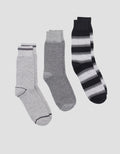 Cole Combo Grey Strip Kaos Kaki Pria