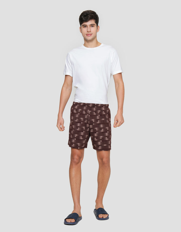 Cole Linen Cubes Boxer Pria