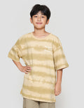 Nevada Full Print Tie Dye Stripes Kaos Lengan Pendek Anak Laki-laki