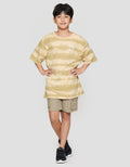 Nevada Full Print Tie Dye Stripes Kaos Lengan Pendek Anak Laki-laki