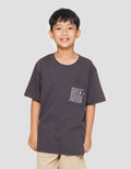 Nevada Wording Pocket Kaos Anak Laki-laki