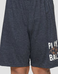 Nevada Non Stop Play Ball Print Pakaian Set Anak Laki-laki