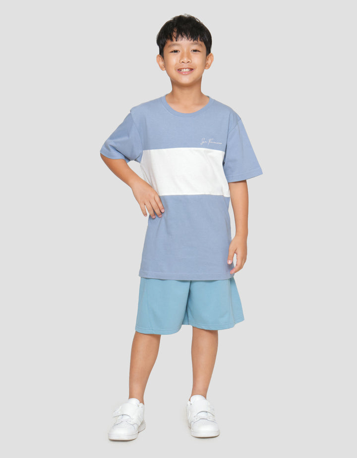 Nevada Cut N Sew San Fransisco Kaos Lengan Pendek Anak Laki-Laki